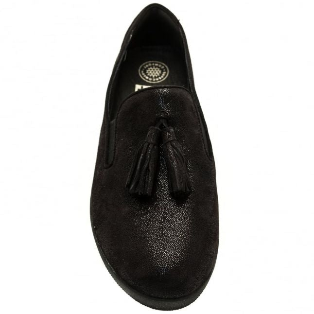 Womens Black Glimmer Tassel Superskate™