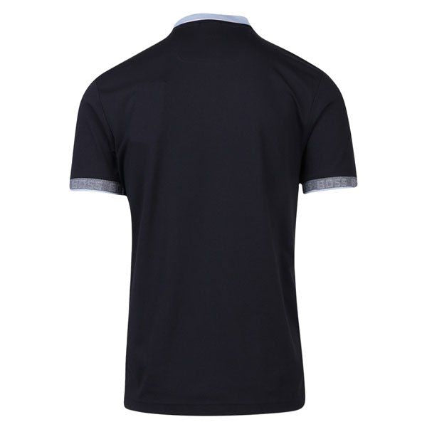 Mens Dark Blue/Blue Paule Slim Fit S/s Polo Shirt