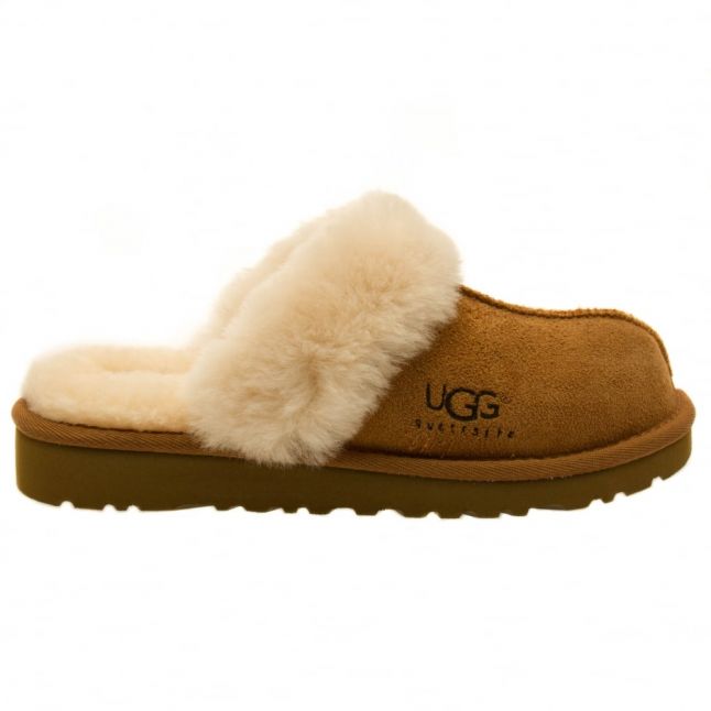 Kids Chestnut Cozy Slippers (9-3)