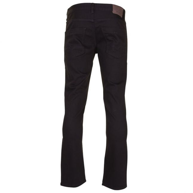 Mens Black Orange63 Slim Fit Jeans