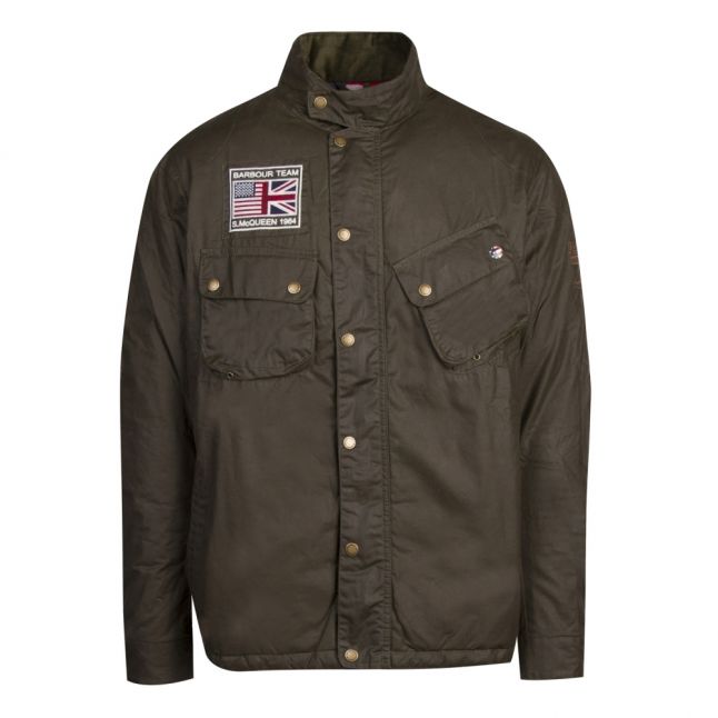 Steve McQueen™ Collection Mens Archive Olive Lightweight 9665 Waxed Jacket