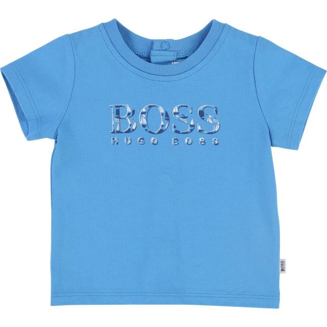 Baby Blue Branded S/s T Shirt