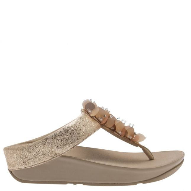 Womens Rose Gold Boogaloo™ Toe-Post Sandals