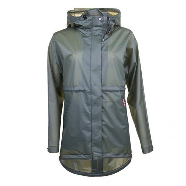 Original Womens Dark Olive Vinyl Jacket