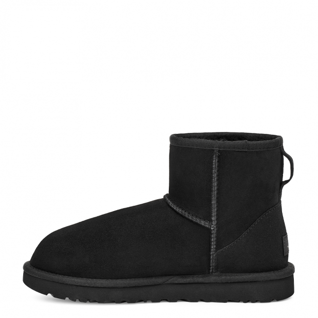 Womens Black Classic Mini II Boots