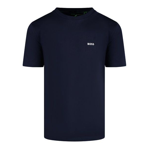 Mens Dark Blue Tee S/s T Shirt