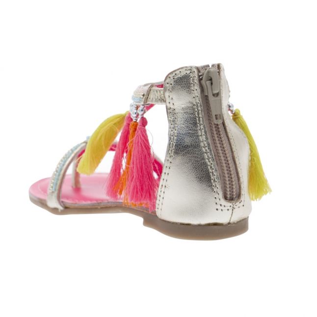 Girls Coral Tassel Sandals (25-33)