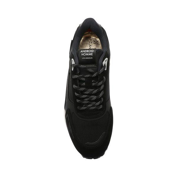 Mens Black Cordura Ripstop El Porto Trainers