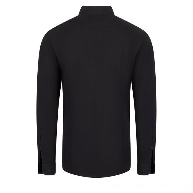 Mens Black Elisha02 L/s Shirt