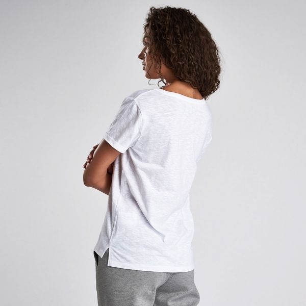 Womens White Meribel S/s T Shirt