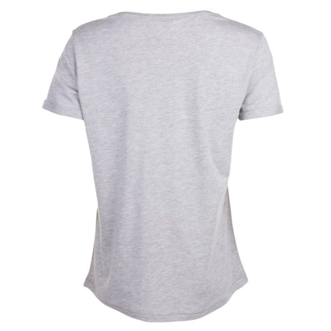 Womens Grey Marl Leader S/s T Shirt