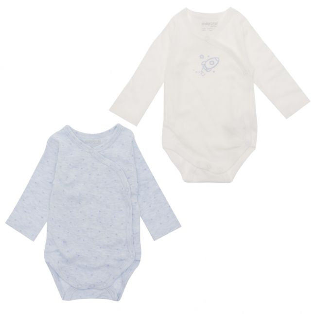 Baby Sky 2 Pack Star Bodysuits