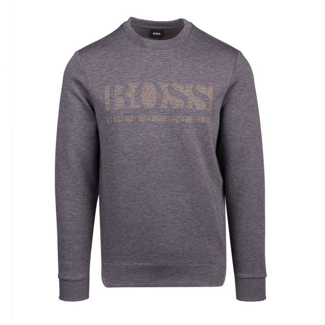 Mens Medium Grey Salbo Iconic Sweatshirt