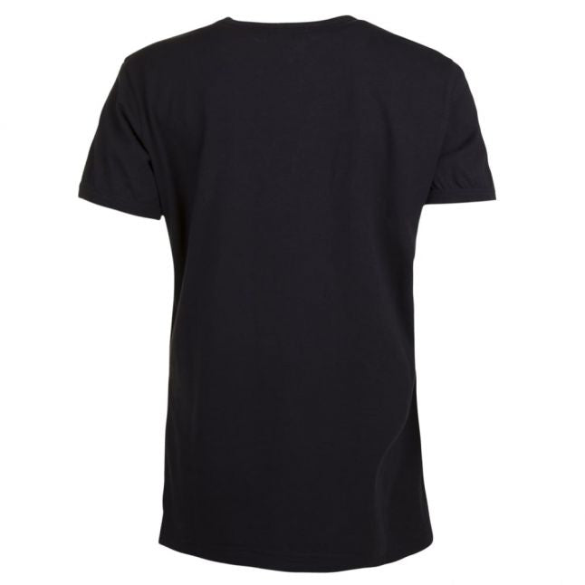 Womens Black Classic Orb S/s T Shirt