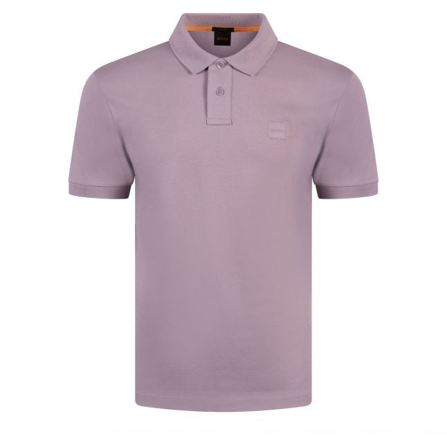 Mens Purple Passenger S/s Polo