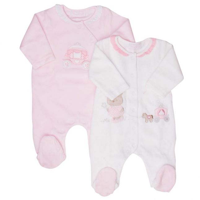 Baby Rose 2 Babygrows Set