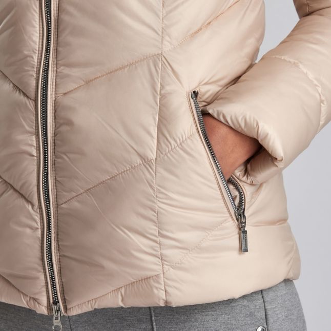 Womens Oyster Nurburg Quilted Jacket