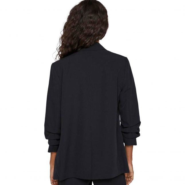 Womens	Black Beauty Vimary Ruching Blazer