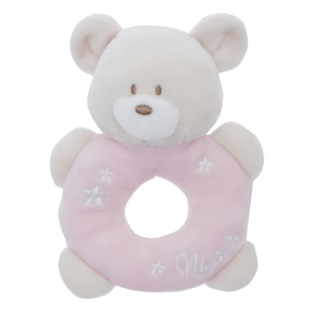 Baby Rose Bear Rattle