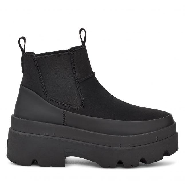 Womens Black Brisbane Chelsea Boots