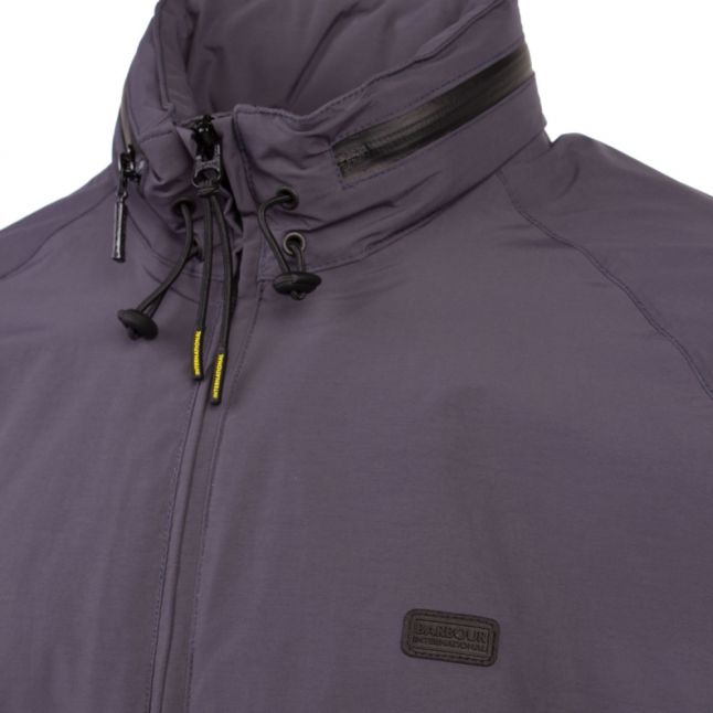 Mens Dusk Grey Illford Hooded Jacket