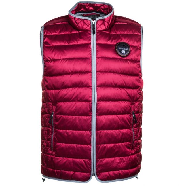 Mens Mineral Red Aerons Padded Gilet