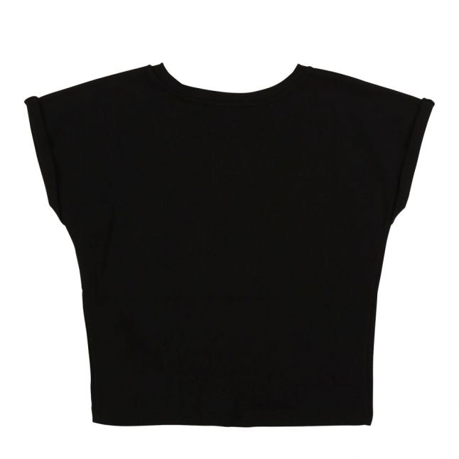 Girls Black NY Made Me S/s T Shirt