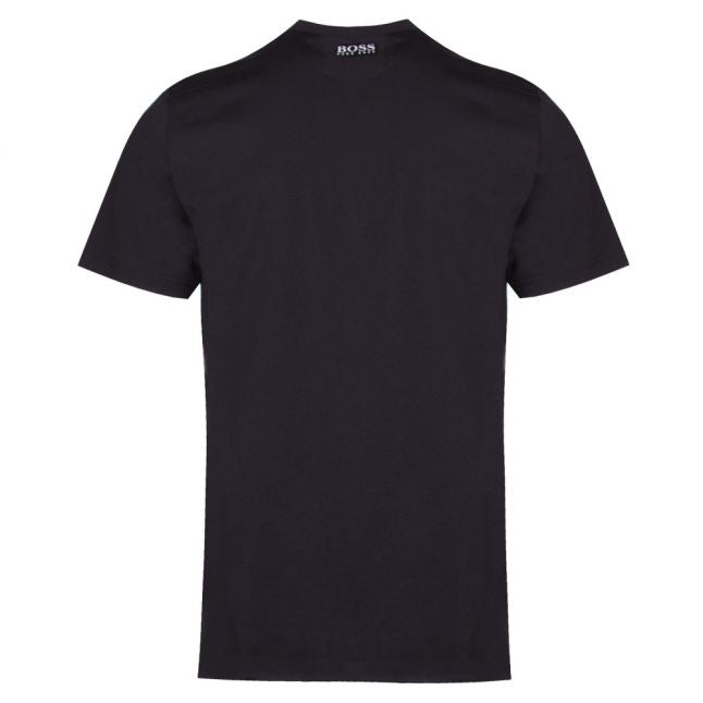 Athleisure Mens Black Tee 7 S/s T Shirt