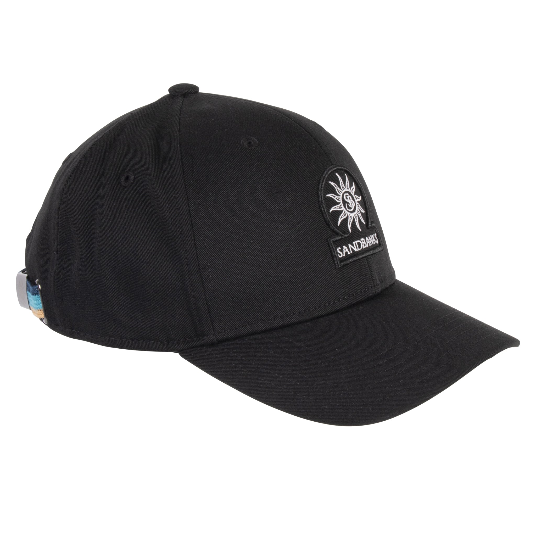 Mens Black Badge Logo Cap