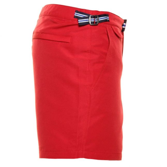 Mens Deep Red Classic Swim Shorts