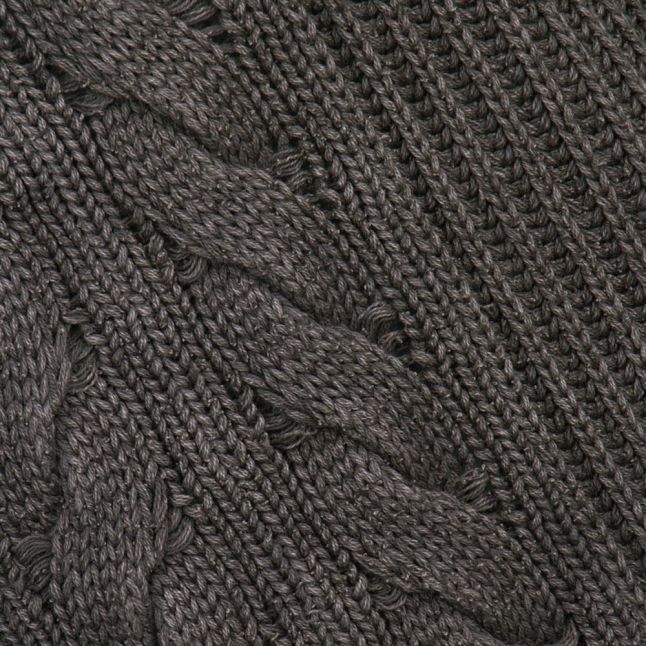 Womens Dark Olive Cable Knit Jumper