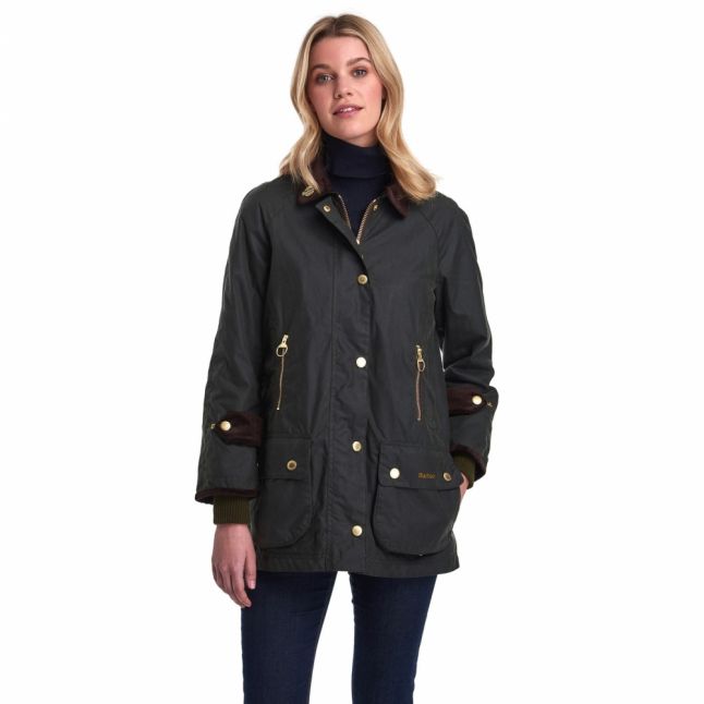 Womens Sage Icons 125 Beaufort Wax Jacket