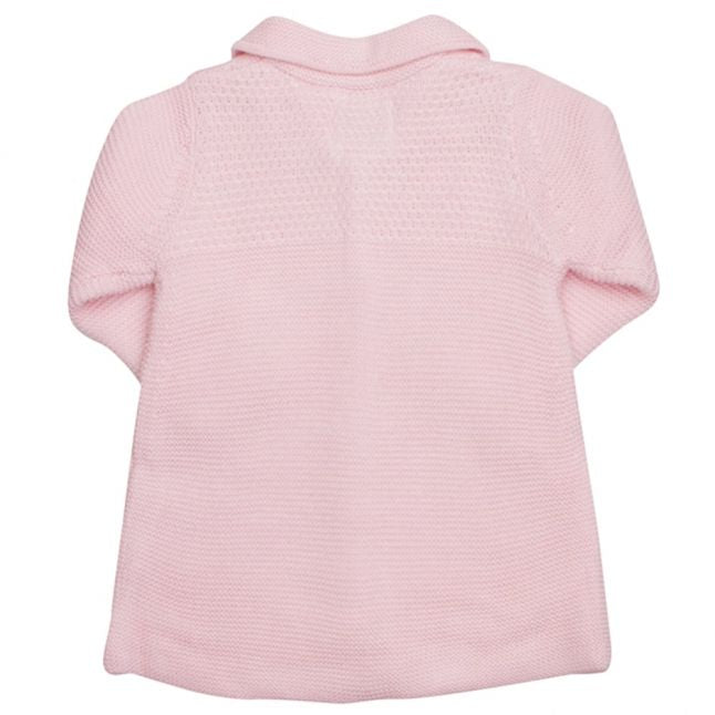 Baby Rose Knitted Long Cardigan