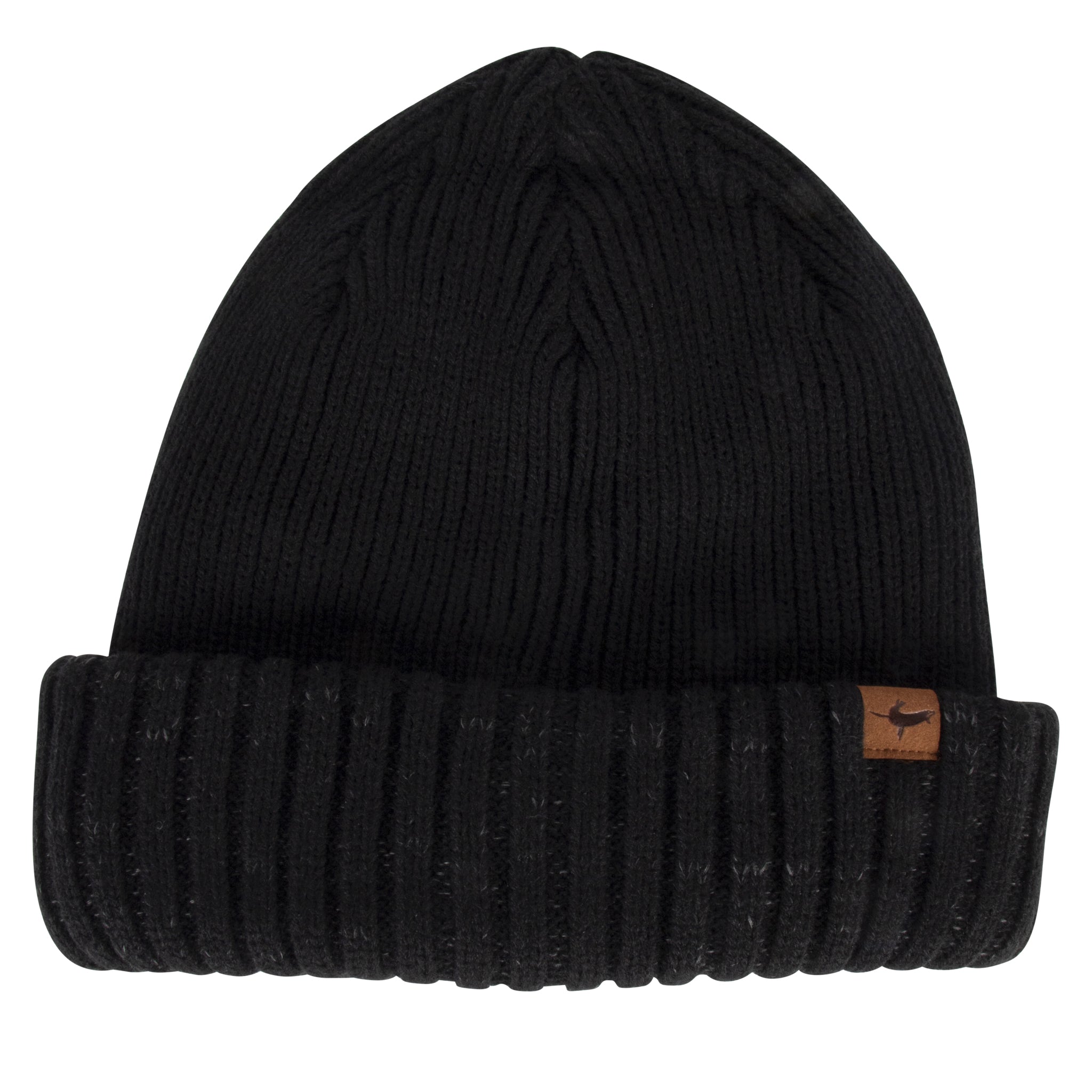 Mens Black Bacton WP Beanie