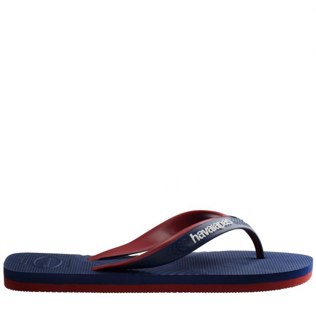 Mens Navy Dual Flip Flops