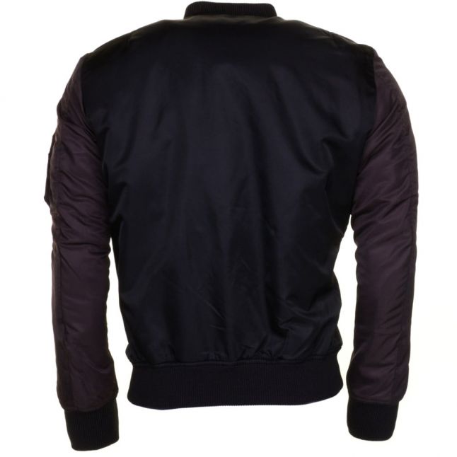 Mens Black W-To Bomber Jacket