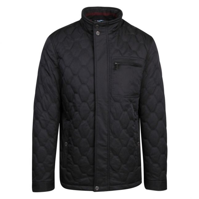 Mens Navy Waymoth Quilted Jacket