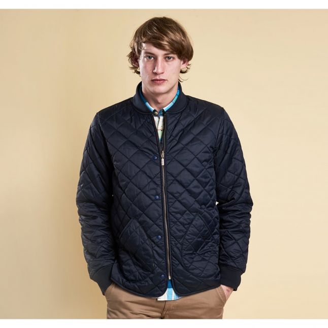 Heritage Mens Navy Windrow Jacket