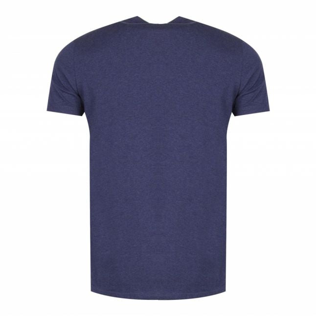 Mens Navy Maple Arm S/s T Shirt