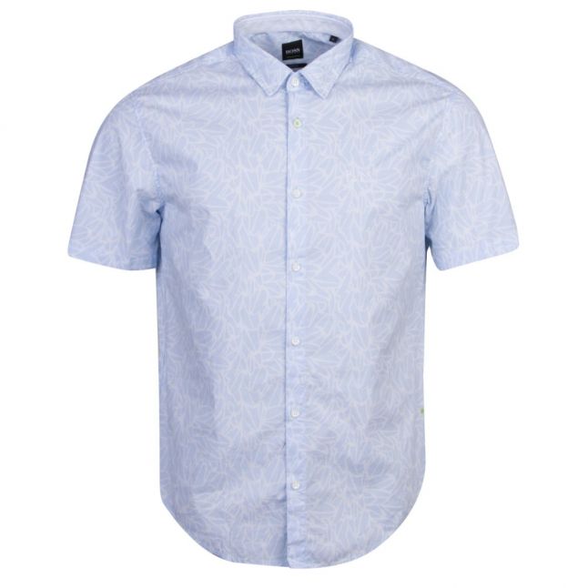 Athleisure Mens Open Blue Brodi_S S/s Shirt