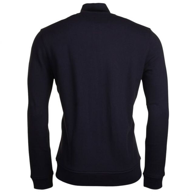 Mens Black & Multi Zip Sweat Top