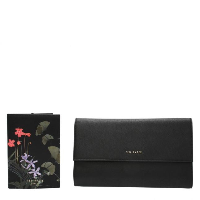 Womens Black Peggsi Highland Travel Wallet