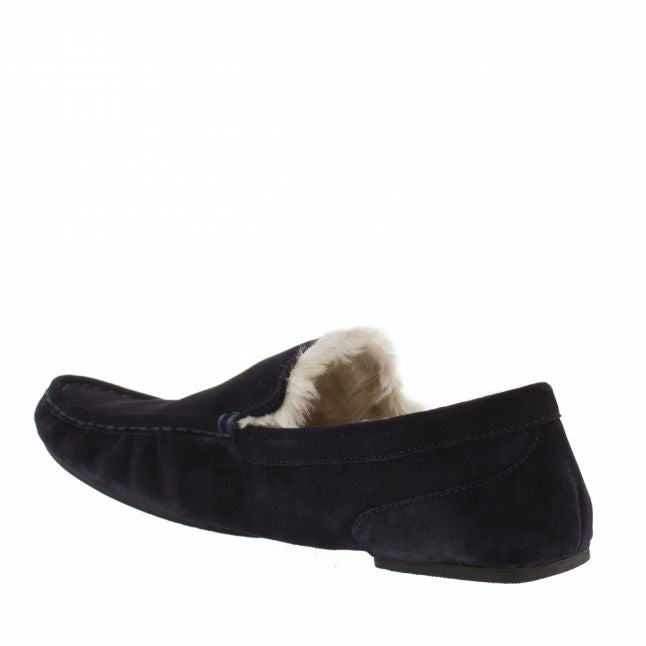 Mens Dark Blue Relax_Mocc Slippers