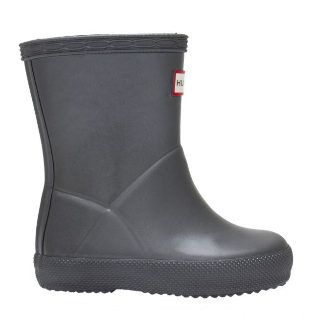 Kids Black First Classic Nebula Wellington Boots (4-8)