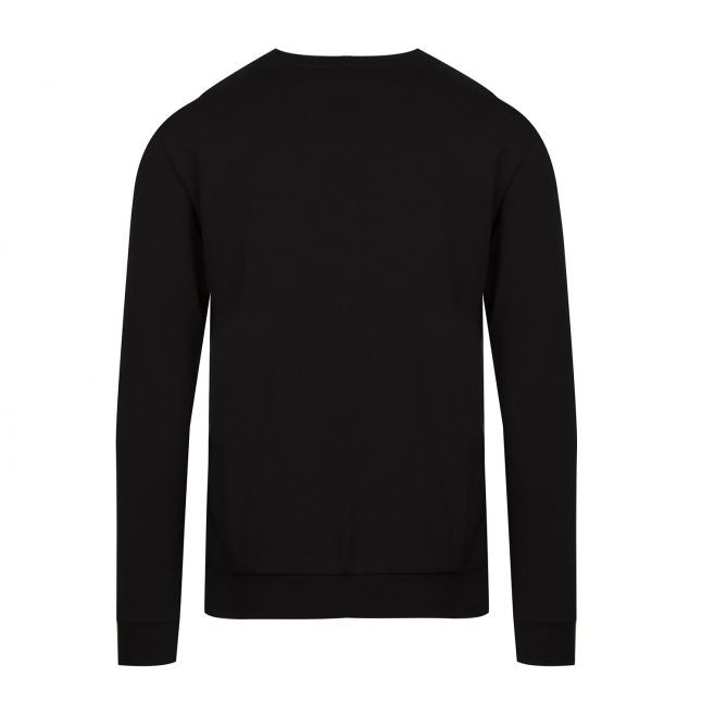 Mens Black Diragolo L/s T Shirt