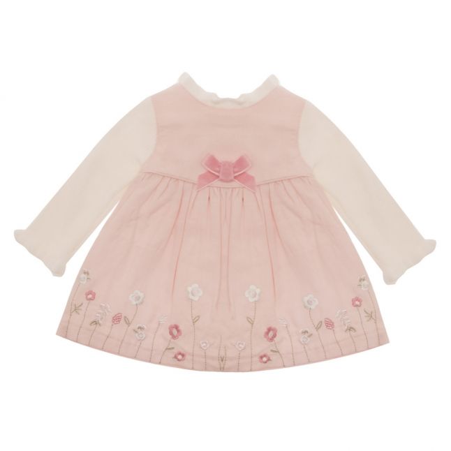 Girls Crystal Baby Embroidered Dress