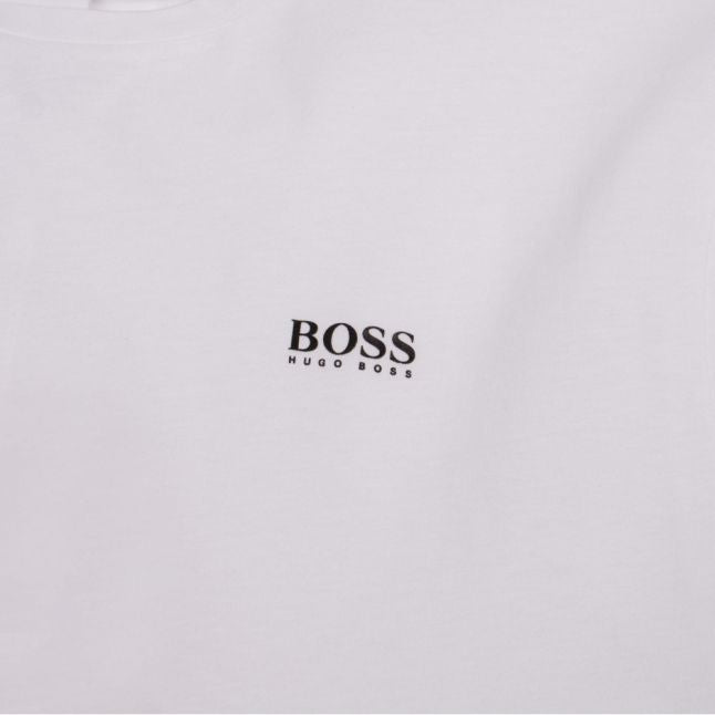 Casual Womens White Tesolid S/s T Shirt