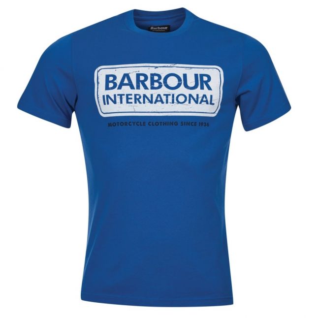 Mens Monaco Blue International Logo S/s T Shirt