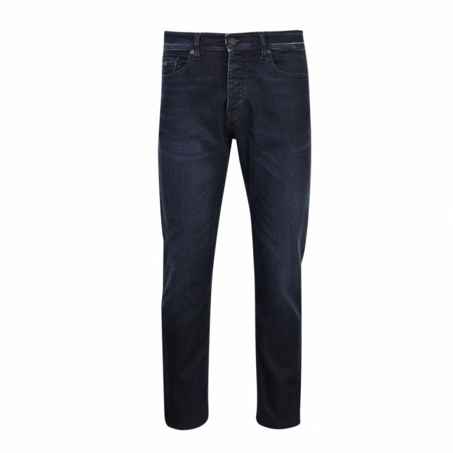 Casual Mens Dark Blue Wash Taber BC-P Tapered Jeans