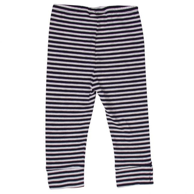 Baby Navy Striped Leggings